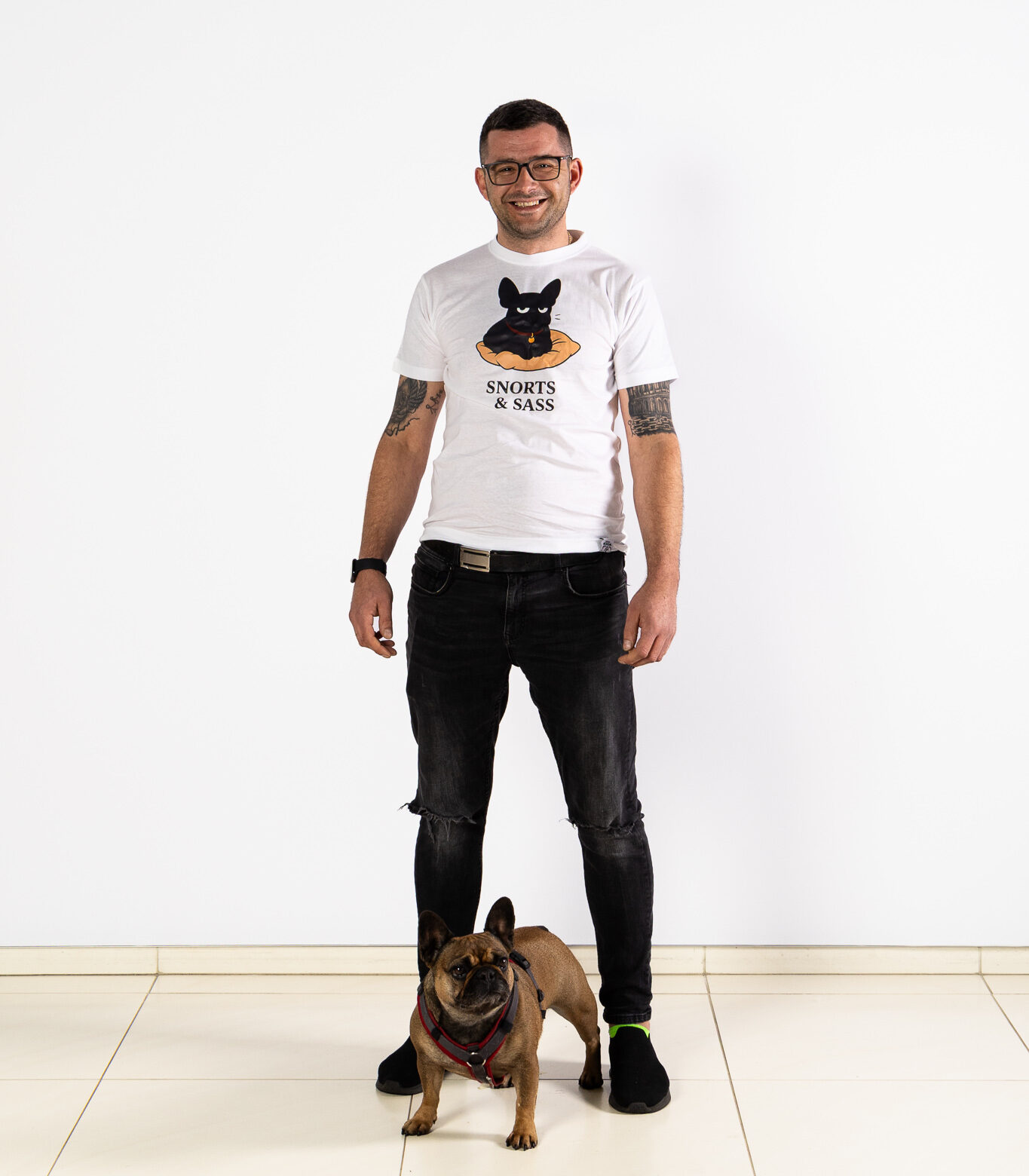 French Bulldog Men’s T-Shirt