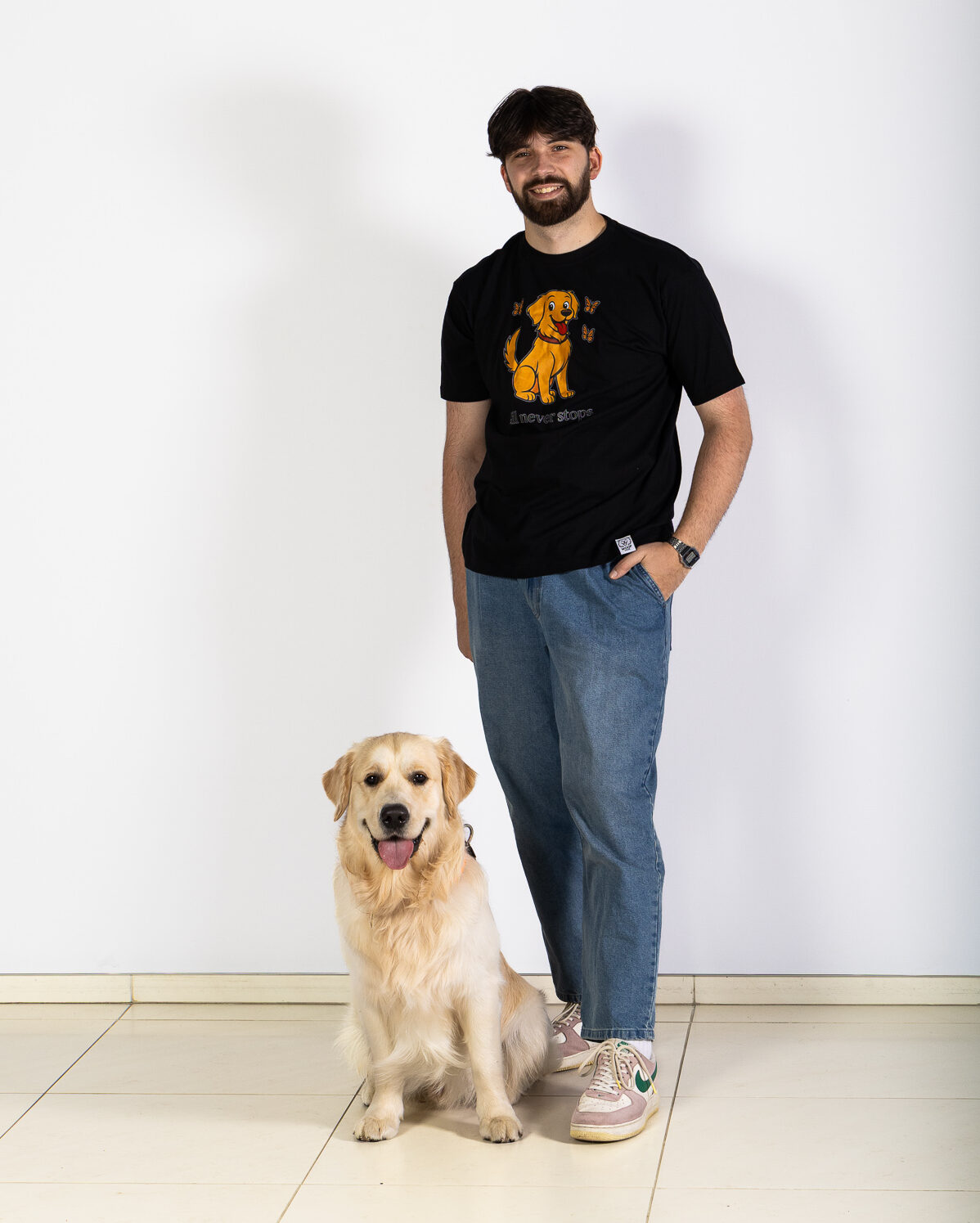 Golden Retriever Men’s T-Shirt